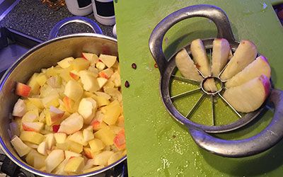 Fruitsoep maken